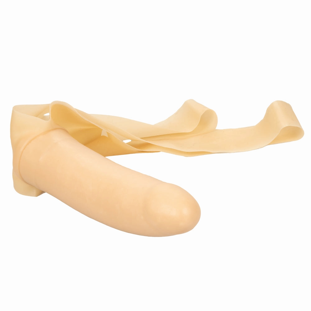 The Original Accommodator Latex Strap-On Facial Dildo
