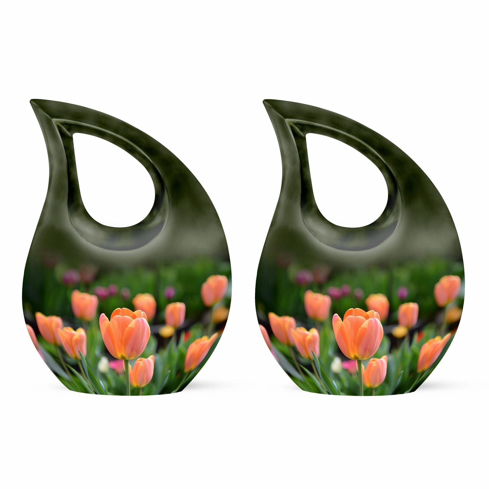 Tulip Urn: Small Miniature Cremation Urn For Adult Ashes