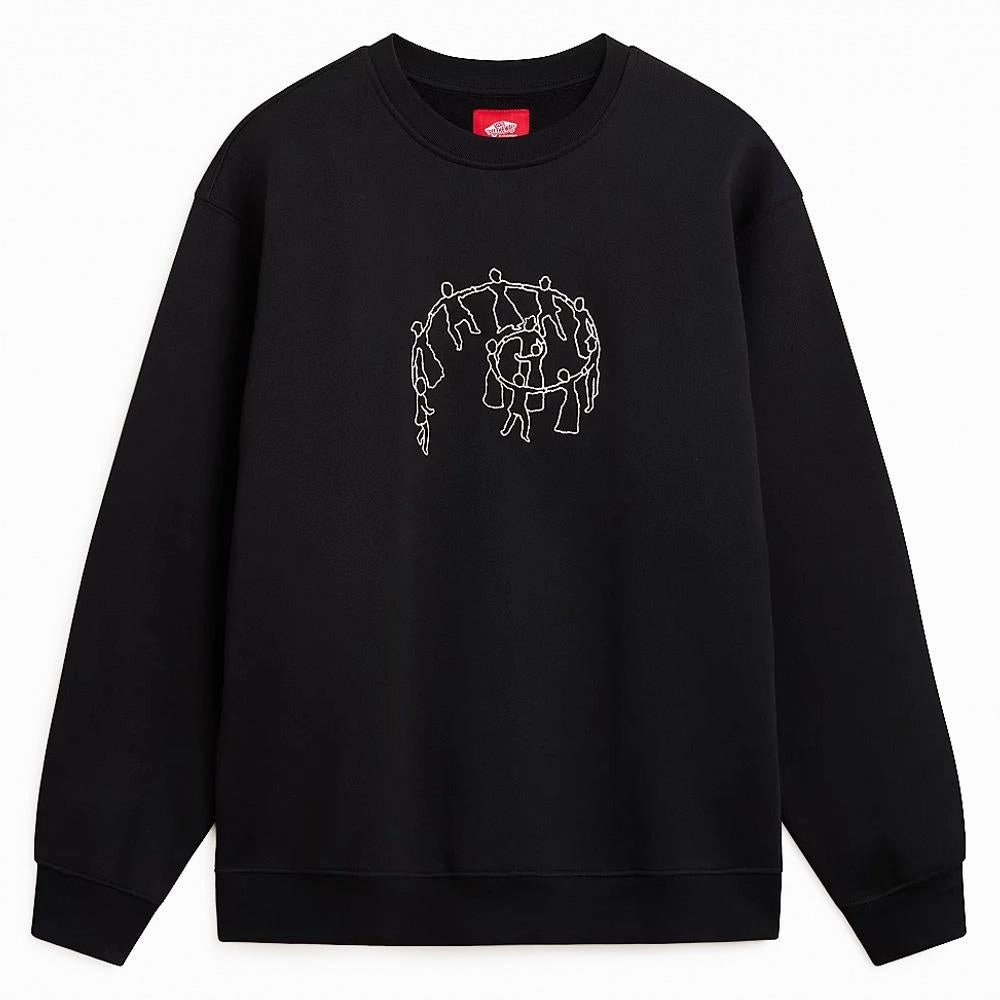 Vans Skate Hold Hands Crewneck Sweatshirt - Black