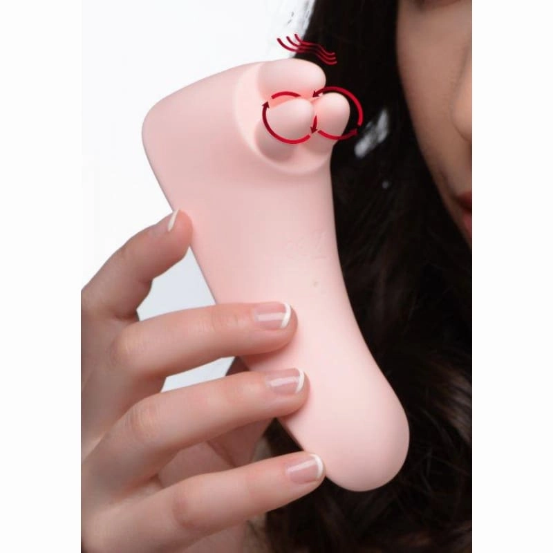 Vibrassage Fondle Vibrating Clit Massager - Pink