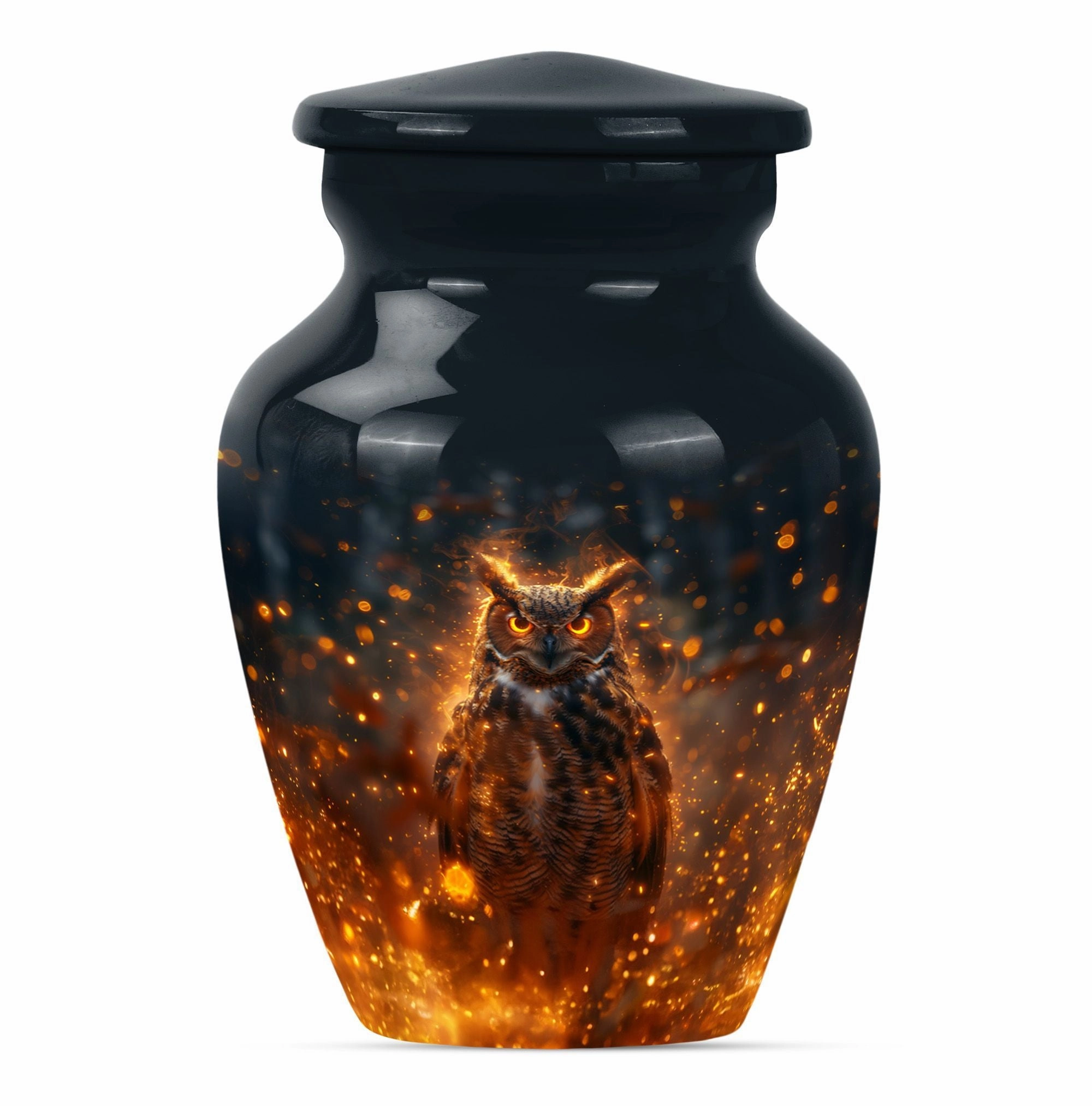 Vigil Owl Urn - Dignified Resting Place for Your Deceased