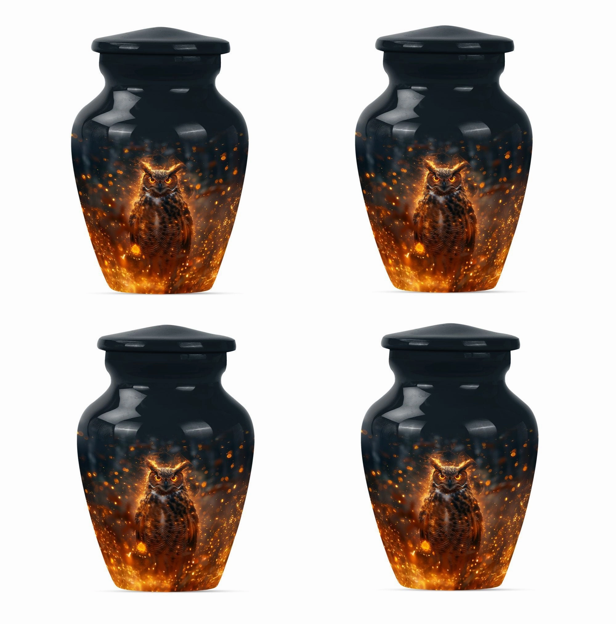 Vigil Owl Urn - Dignified Resting Place for Your Deceased