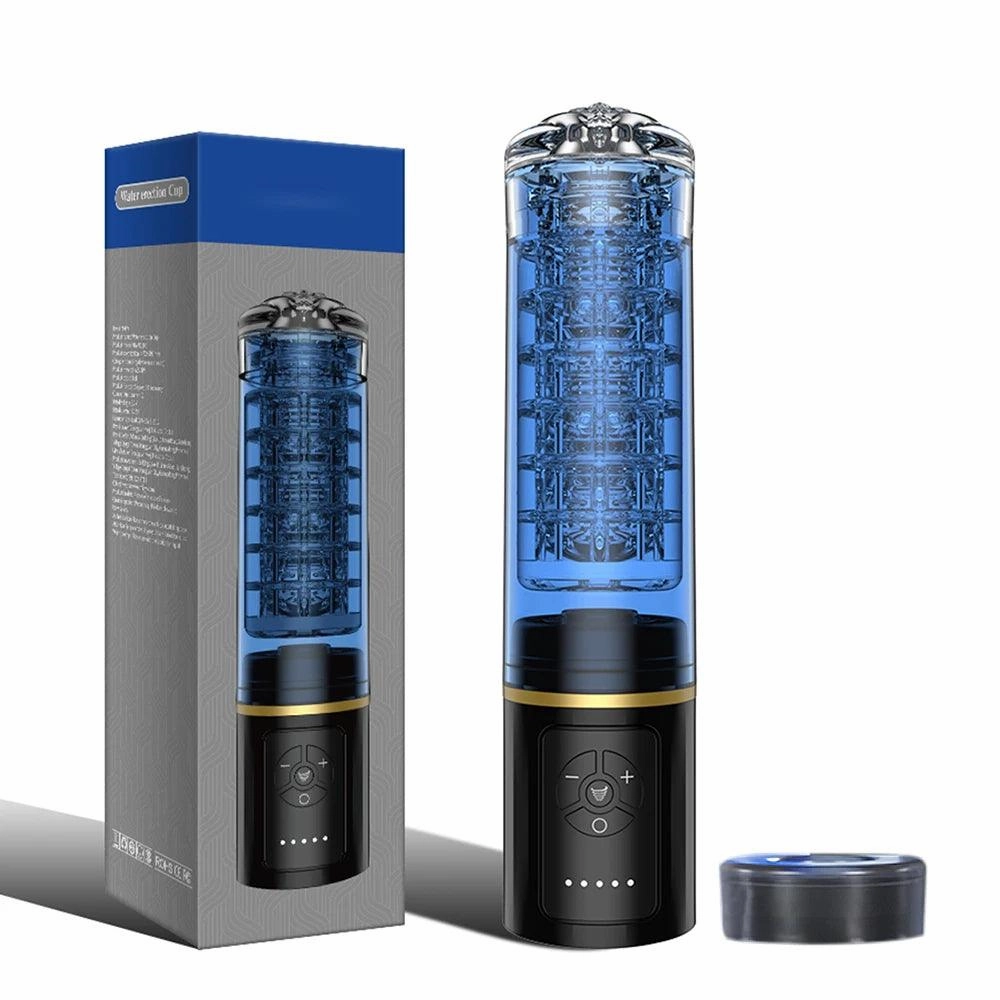 Water Based Male Masturbation Cup | Sucking Thrusting Oral Sex Masturbation Stimulator