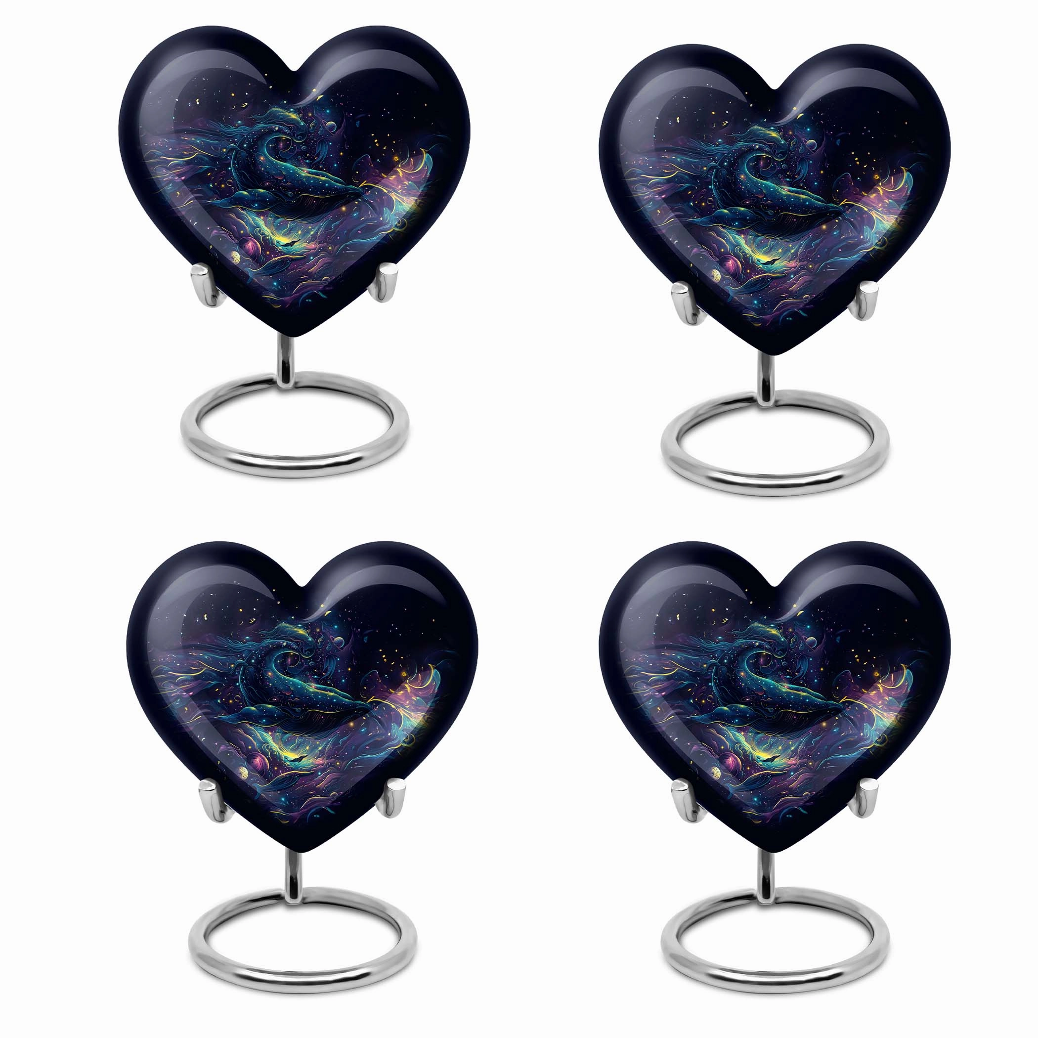Whispering Heartline Fish Urn & Memorial Adult Urn Collection
