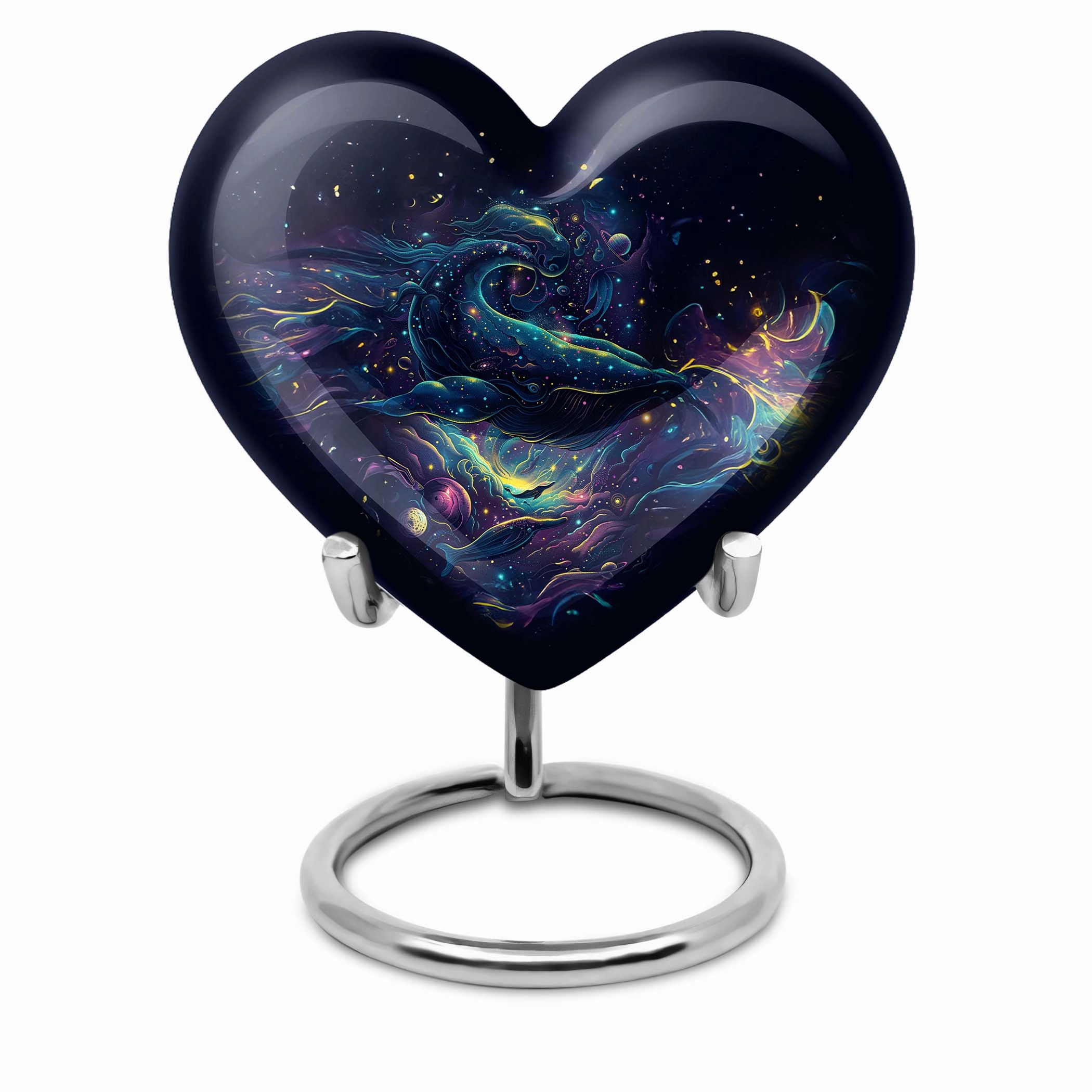 Whispering Heartline Fish Urn & Memorial Adult Urn Collection