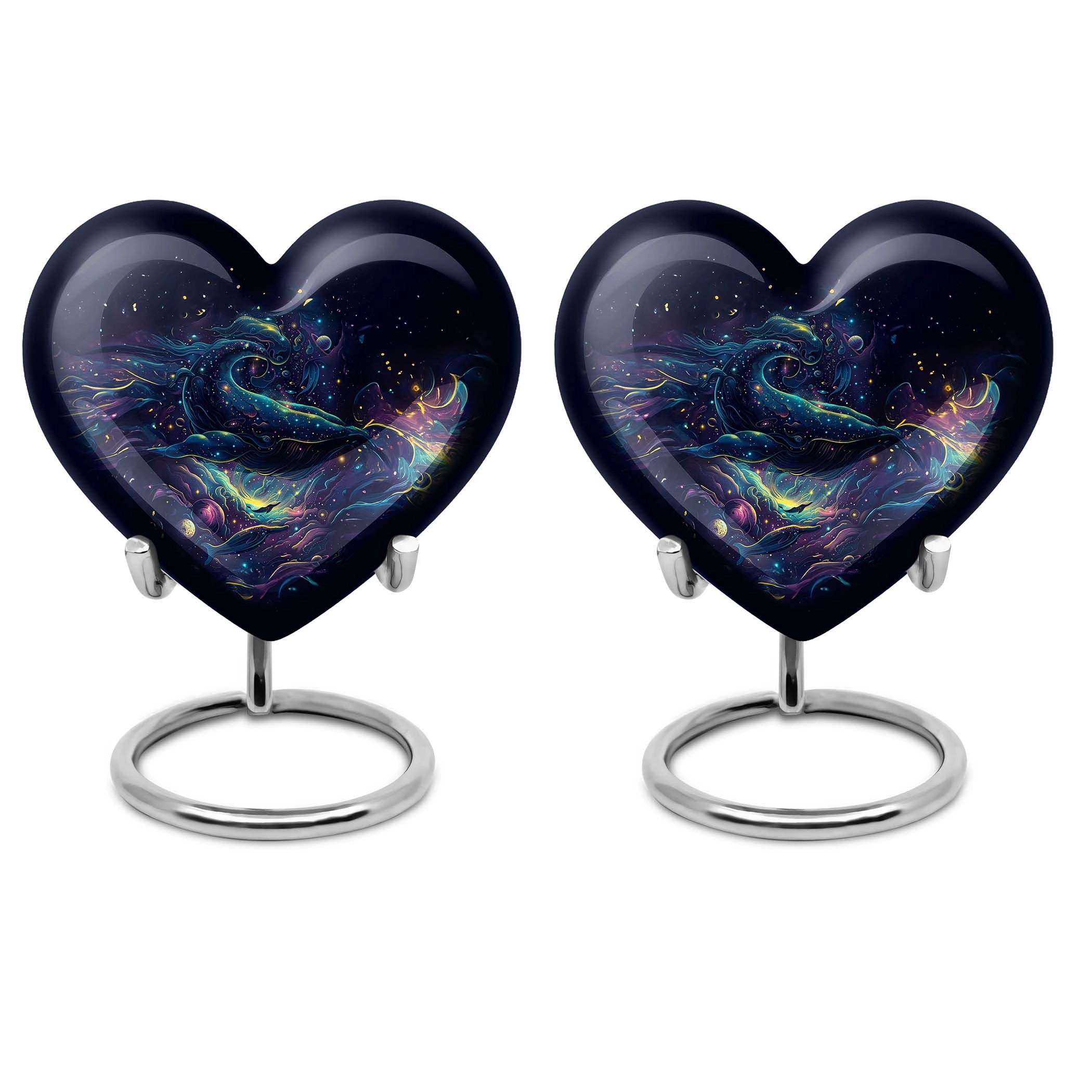 Whispering Heartline Fish Urn & Memorial Adult Urn Collection