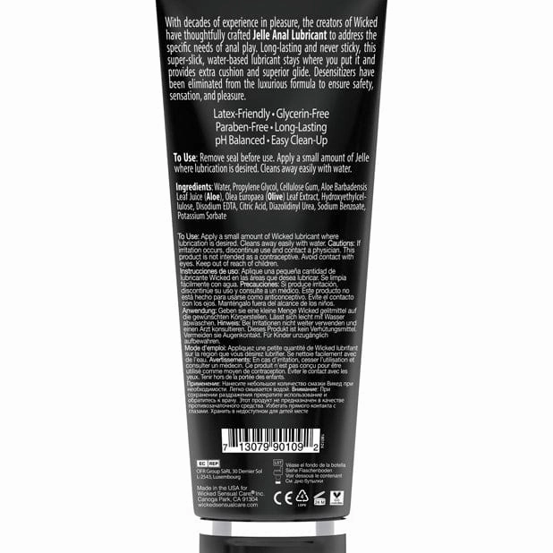 Wicked - Sensual Care Jelle Water Based Anal Lubricant