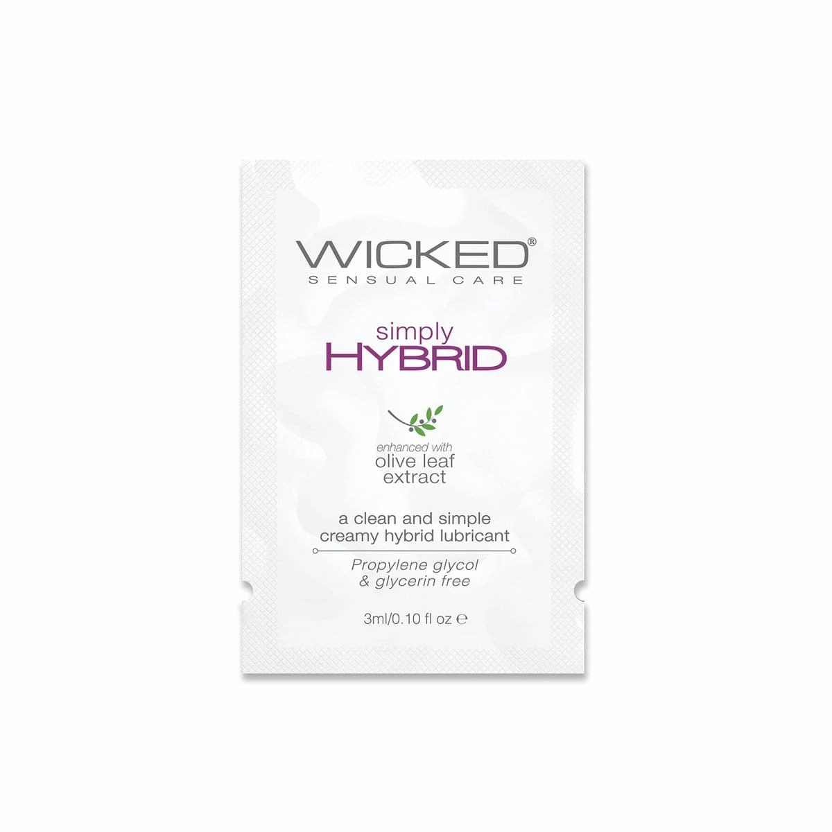 Wicked - Simply Hybrid Lubricant Sachet 3ml