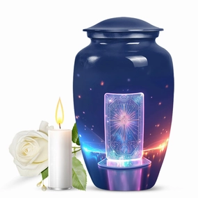 Zodiac Journey: An Elegant Cremation Urn for Restful Returns