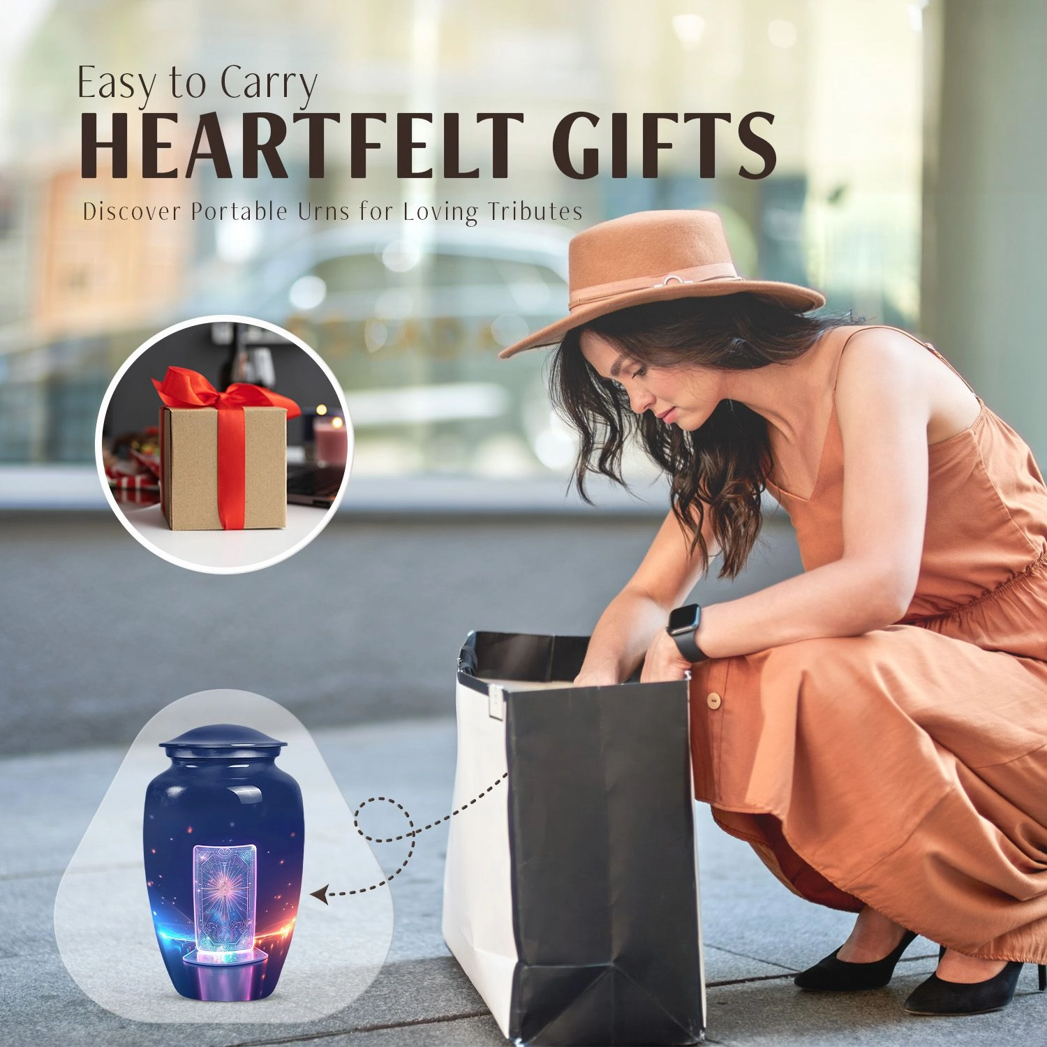 Zodiac Journey: An Elegant Cremation Urn for Restful Returns