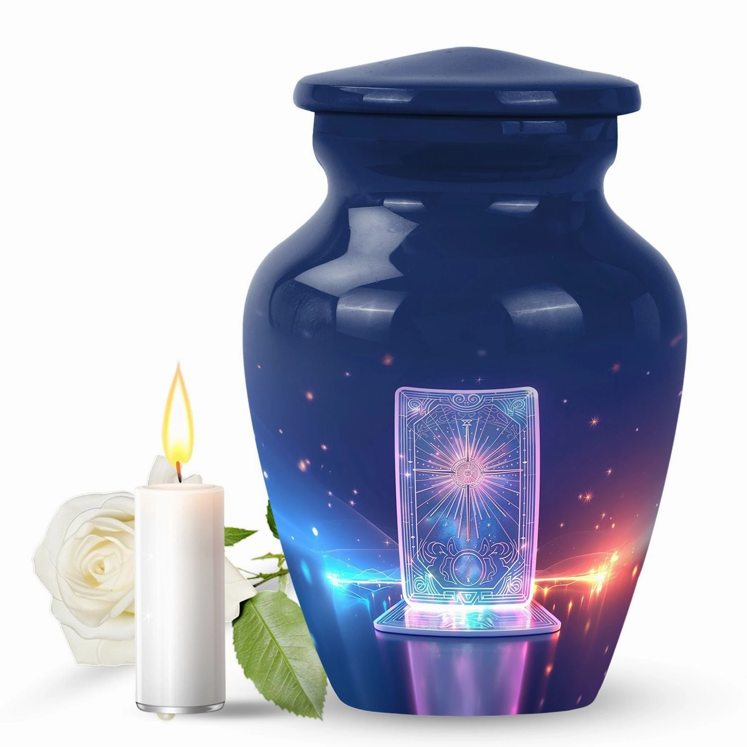 Zodiac Journey: An Elegant Cremation Urn for Restful Returns