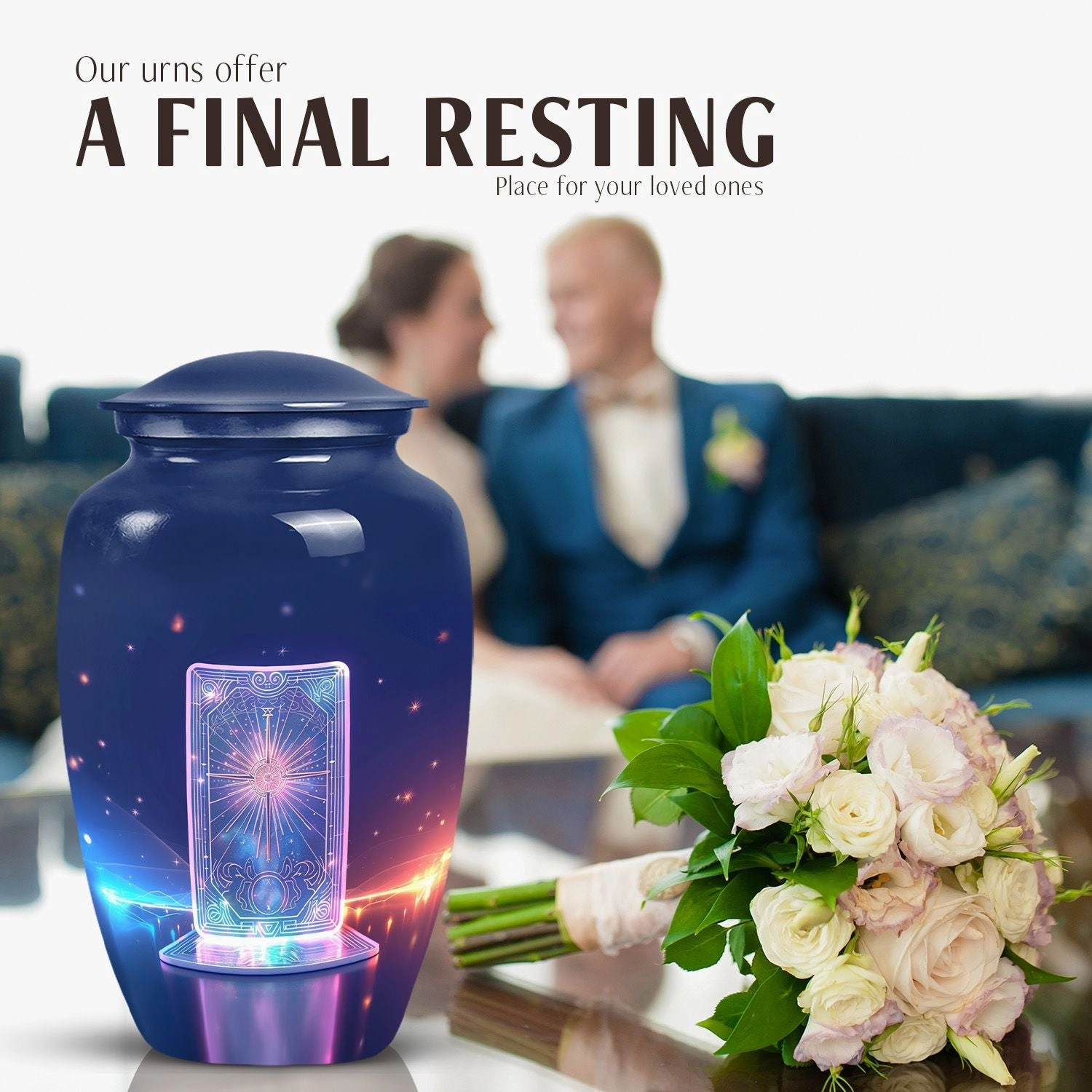 Zodiac Journey: An Elegant Cremation Urn for Restful Returns