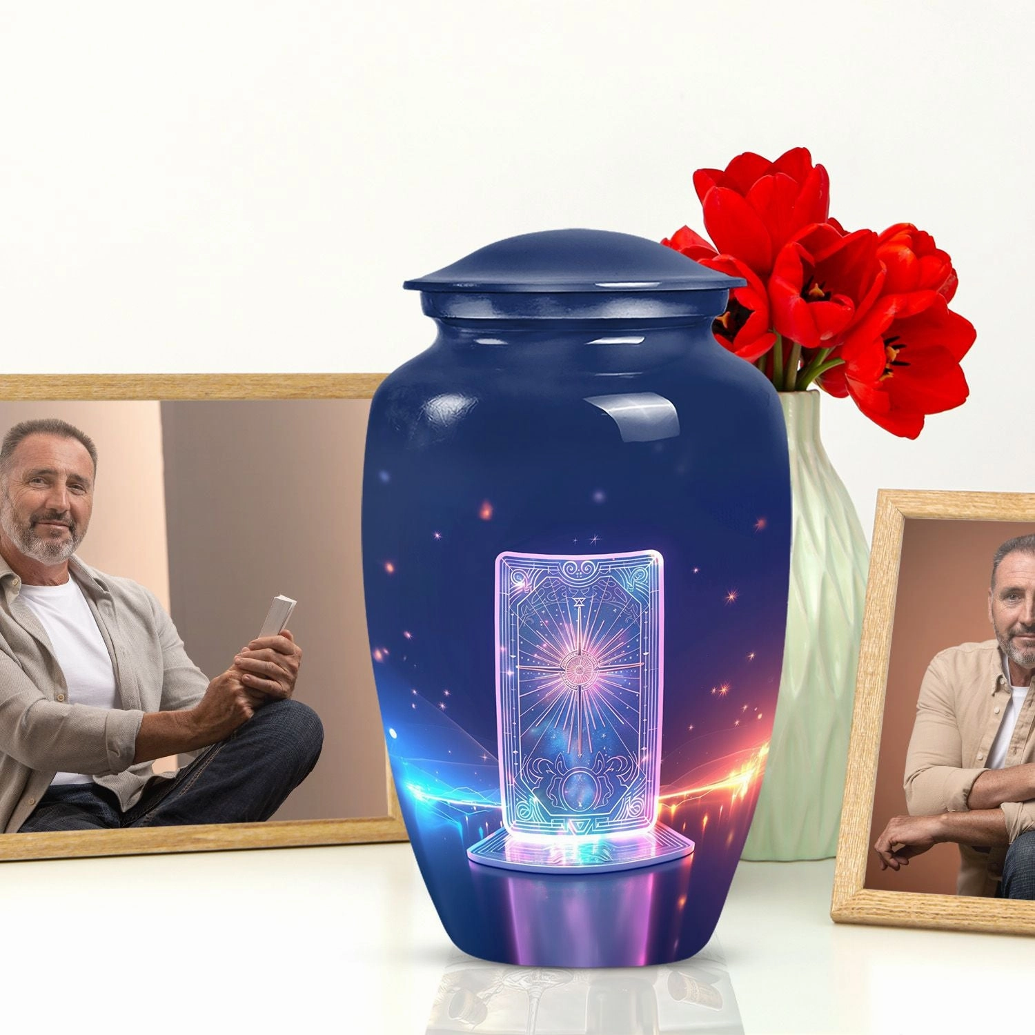 Zodiac Journey: An Elegant Cremation Urn for Restful Returns
