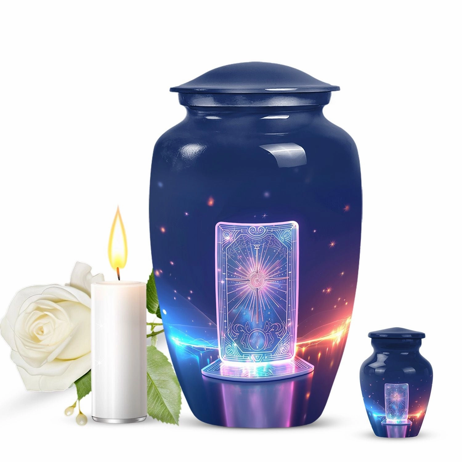 Zodiac Journey: An Elegant Cremation Urn for Restful Returns