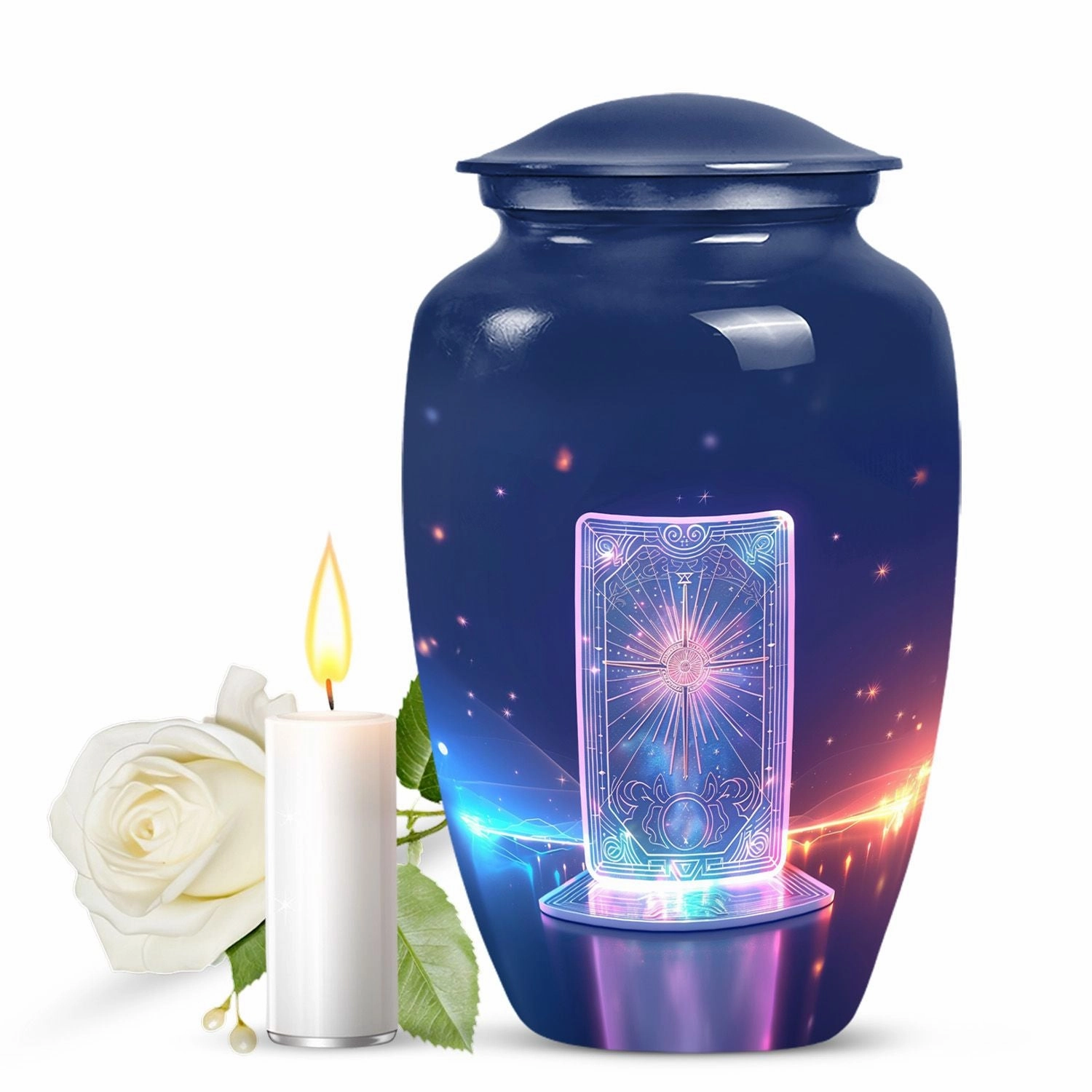 Zodiac Journey: An Elegant Cremation Urn for Restful Returns